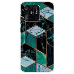 SKALO Xiaomi Redmi 10C Marmor TPU-skal - Motiv 10