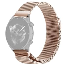 SKALO Milanese Loop til Amazfit GTR 2/2e - Rosa guld