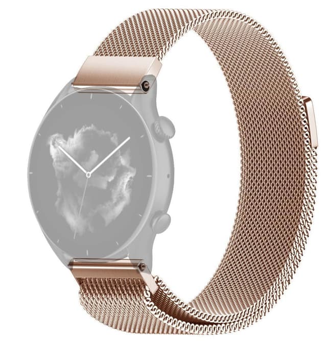 SKALO Milanese Loop to Amazfit GTR 2/2e - Ruusukulta