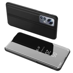 SKALO Xiaomi 12 Clear View Mirror Etui - Sort