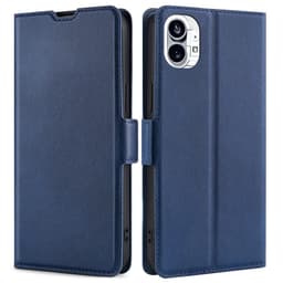 SKALO Nothing Phone (1) Ultrathin Premium Wallet Case - Sininen