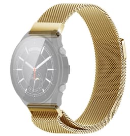 SKALO Milanese Loop til Xiaomi Watch S1 / S1 Active - Guld