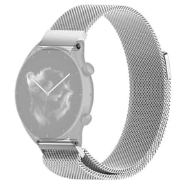 SKALO Milanese Loop till Amazfit GTR 2/2e - Silver