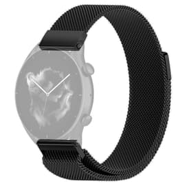 SKALO Milanese Loop to Amazfit GTR 2/2e - Musta