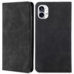 SKALO Nothing Phone (1) Slim Premium Flip Cover - Sort
