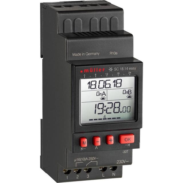 Müller SC 18.14 easy 230V 50-60Hz Digitalt kopplingsur