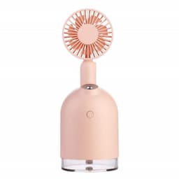 Bordvifte og luftfukter i ett - rosa