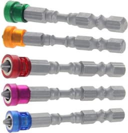 Magneettisarja ruuvimeisselillä 5 kpl Monivärinen 65mm