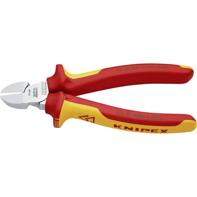 Knipex 70 26 160 VDE Sideskiller med facet 160 mm