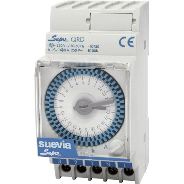 Suevia SUPRA QRD Digitalt kopplingsur analog 230 V/AC