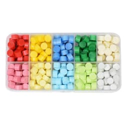 Sæt med forseglingsvoks i 10 farver MultiColor