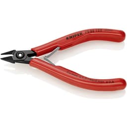 Knipex 75 02 125 Elektronik og finmekanik Sideskiller med facet 125 mm