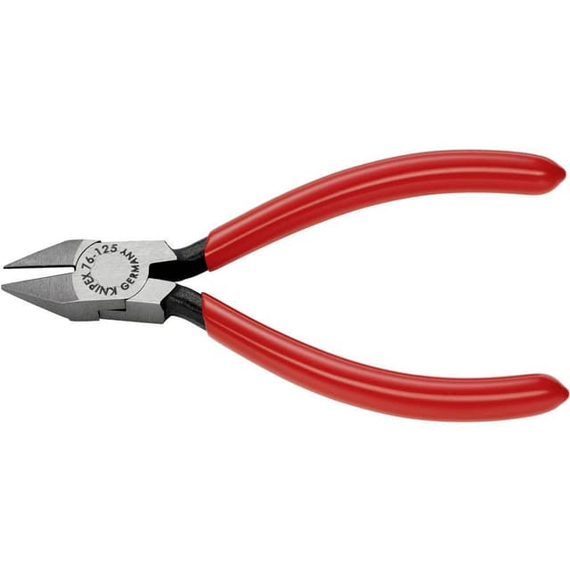 Knipex 76 81 125 Elektronik og finmekanik Sideskiller med facet 125 mm