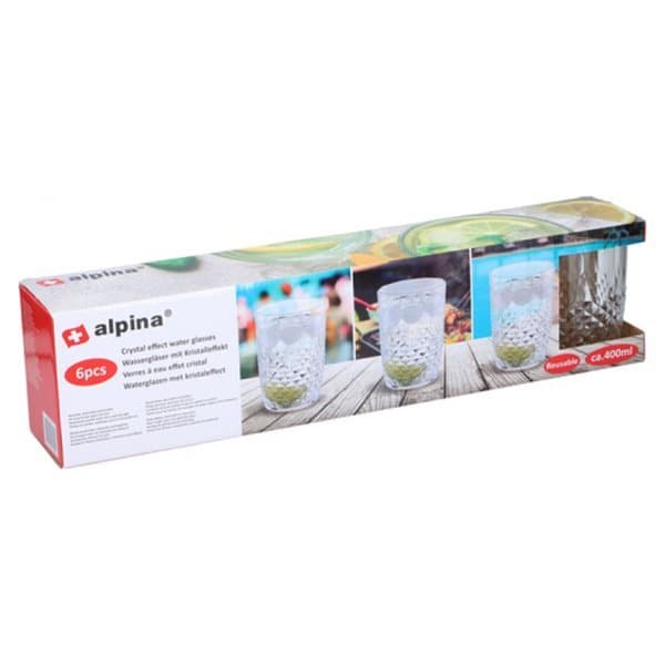 Drikkeglas - 400 ml 6-pak