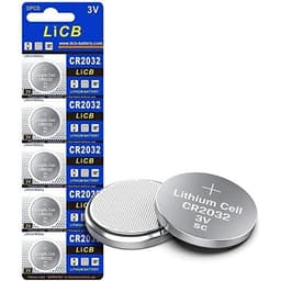 CR2032/3V, knapcellebatteri, lithium, 5-pak