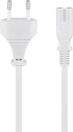 Goobay Tilslutningskabel Euro-stik, 5 m, hvid