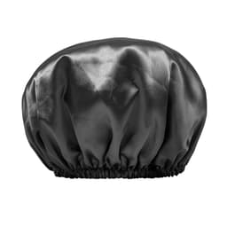 Dusjhette Sort Dobbeltlags vanntett EVA/Satin Black
