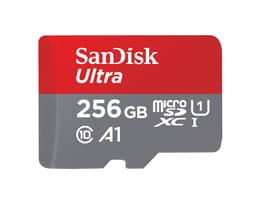 SanDisk Ultra256 GB microSDXCUHS-I-kort