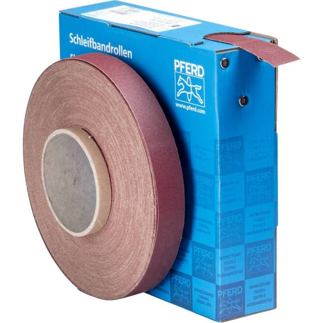 PFERD SBR 25 A 180 45016018 Slippappersrulle Kornighet
