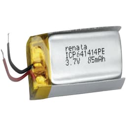 Renata ICP641414PE Specialbatteri laddbart Prismatic