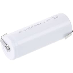 Mexcel D-3/2D7000H Special-batteri 3/2 D Tåler høj temperatur, Flat-Top NiCd 1.2 V 7000 mAh