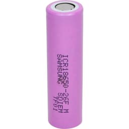 Samsung ICR18650-26 Special-batteri 18650 Flat-Top