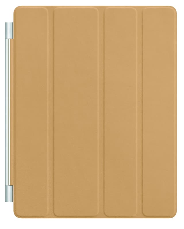 Apple iPad Smart Cover (gyllenbrun, lær)