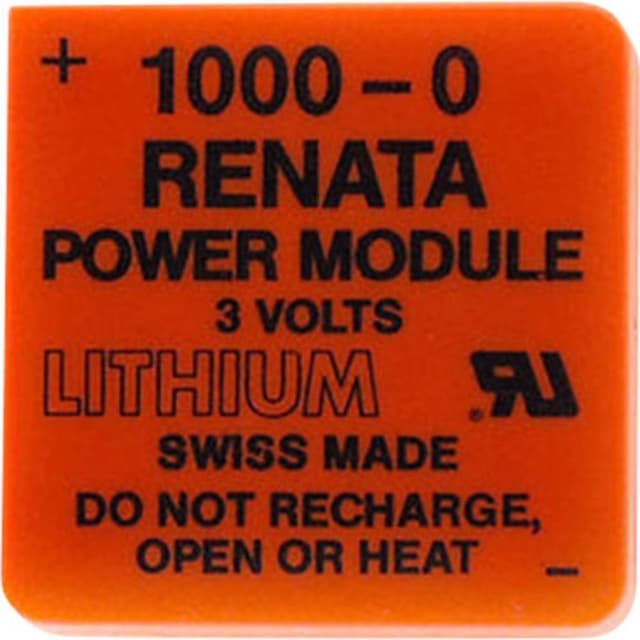 Renata Powermodul 1000-0 Special-batterier Ben Lithium