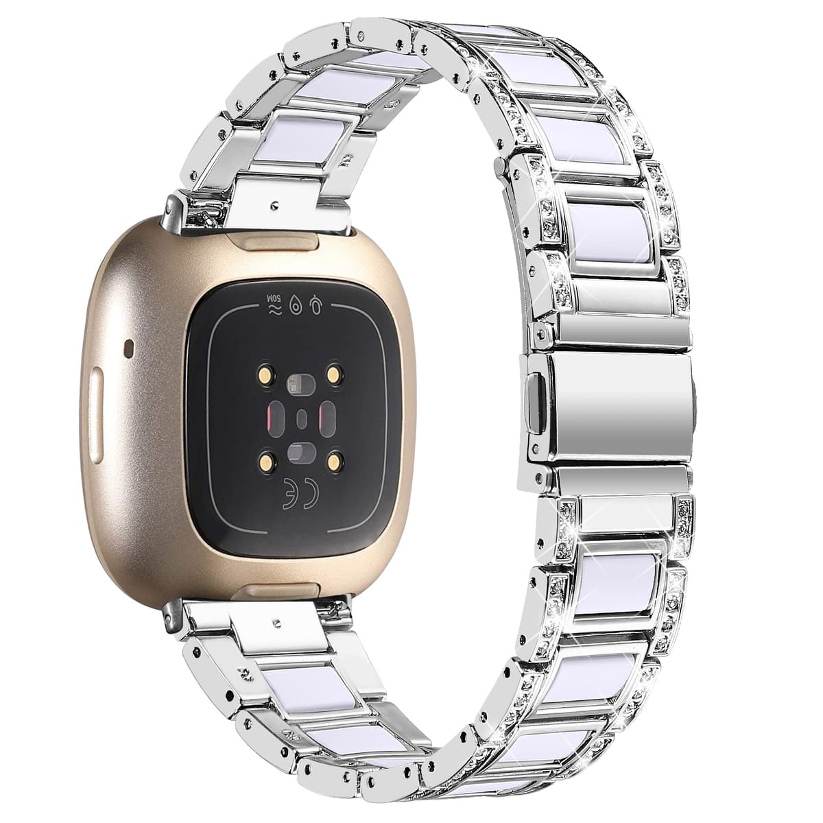 Klokkereim Flerfarget Fitbit Versa 3/Sense - Elkjøp