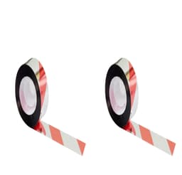 Reflekterende Fugleforskrækkelsestape 50 mx 2,4 cm 2 Rulle Rød