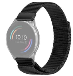 SKALO Milanese Loop to OnePlus Watch - Musta