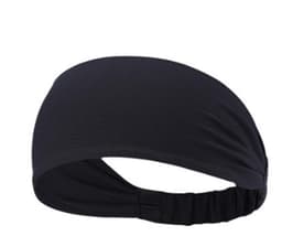 Unisex Sport Pannband Svart