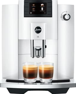 Jura E6 kaffemaskin 15438 (piano white)
