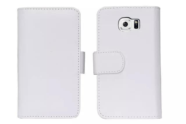 Samsung Galaxy S8 Plus Plånboksfodral med 6 kortplatser Vit