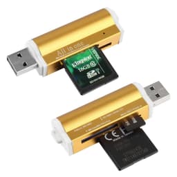 Minneskortläsare Micro SD MMC SDHC TF M2