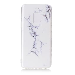 MTK Samsung Galaxy S9 SM-G960 TPU Marmor - White Marble