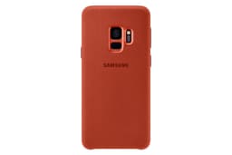 Samsung Galaxy S9 Alcantara Cover - Röd