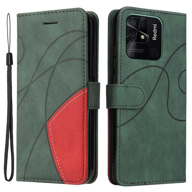 KT Plånboksfodral till Xiaomi Redmi 10C - Grön