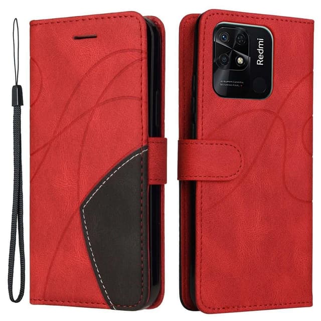 KT Plånboksfodral till Xiaomi Redmi 10C - Röd