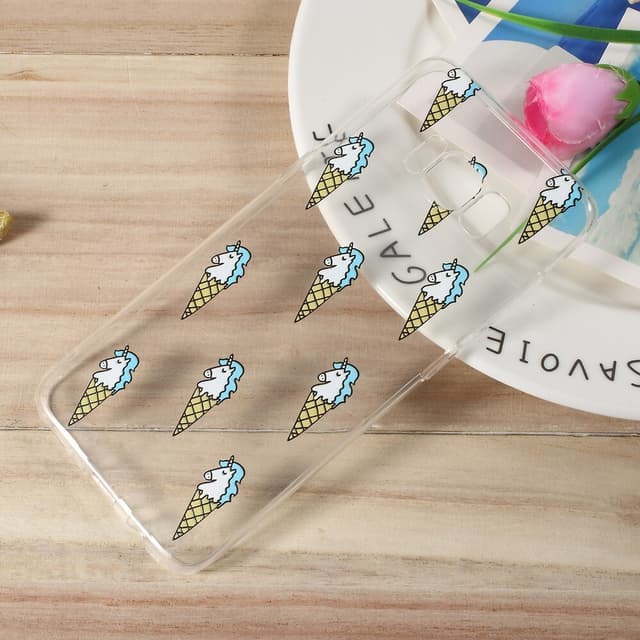 Samsung Galaxy S8 TPU skal - Unicorn Ice Cream