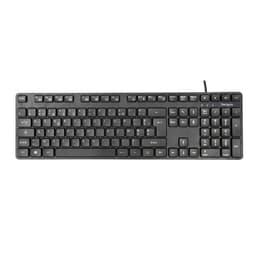 Targus AKB30FR, Full-size (100%), USB, AZERTY, Sort