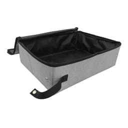 Transportboks for katt med lokk Grå 40x30x10 cm