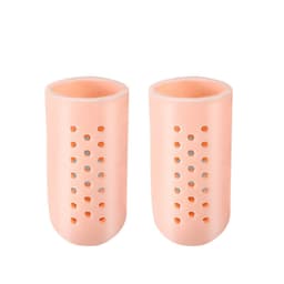 Tåhätta för hårdnader Blåsor Hallux Valgus 2-pack Laks M