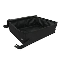 Transportkasse til kat med låg Sort 40x30x10 cm