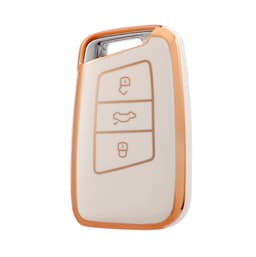 Etui til bilnøkler Hvit Volkswagen Sagitar/Bora/Langyi/Tiguan/Passat/Langxing/Golf Polo/Tuyue New CC