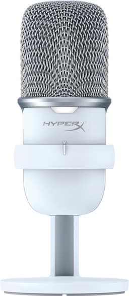 HyperX SoloCast USB kondensaattorimikrofoni (valkoinen)