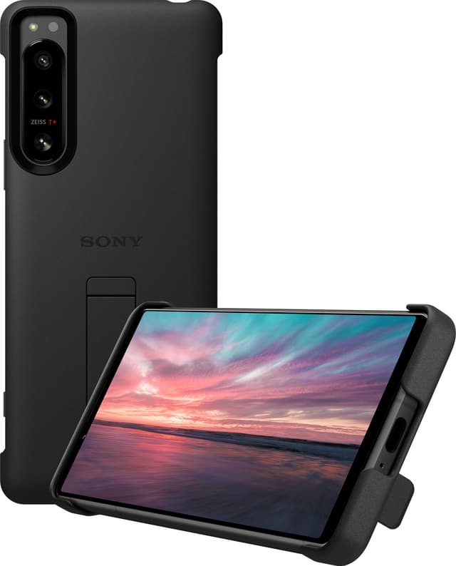 Xperia 5 IV Style Cover med stativ