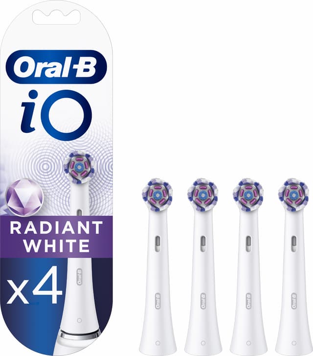 Oral-B iO Radiant White tandborsthuvuden 420330 (vita)