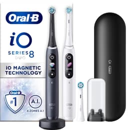 Oral-B iO 8 Duo eltandborstar 408918 (svartvita)