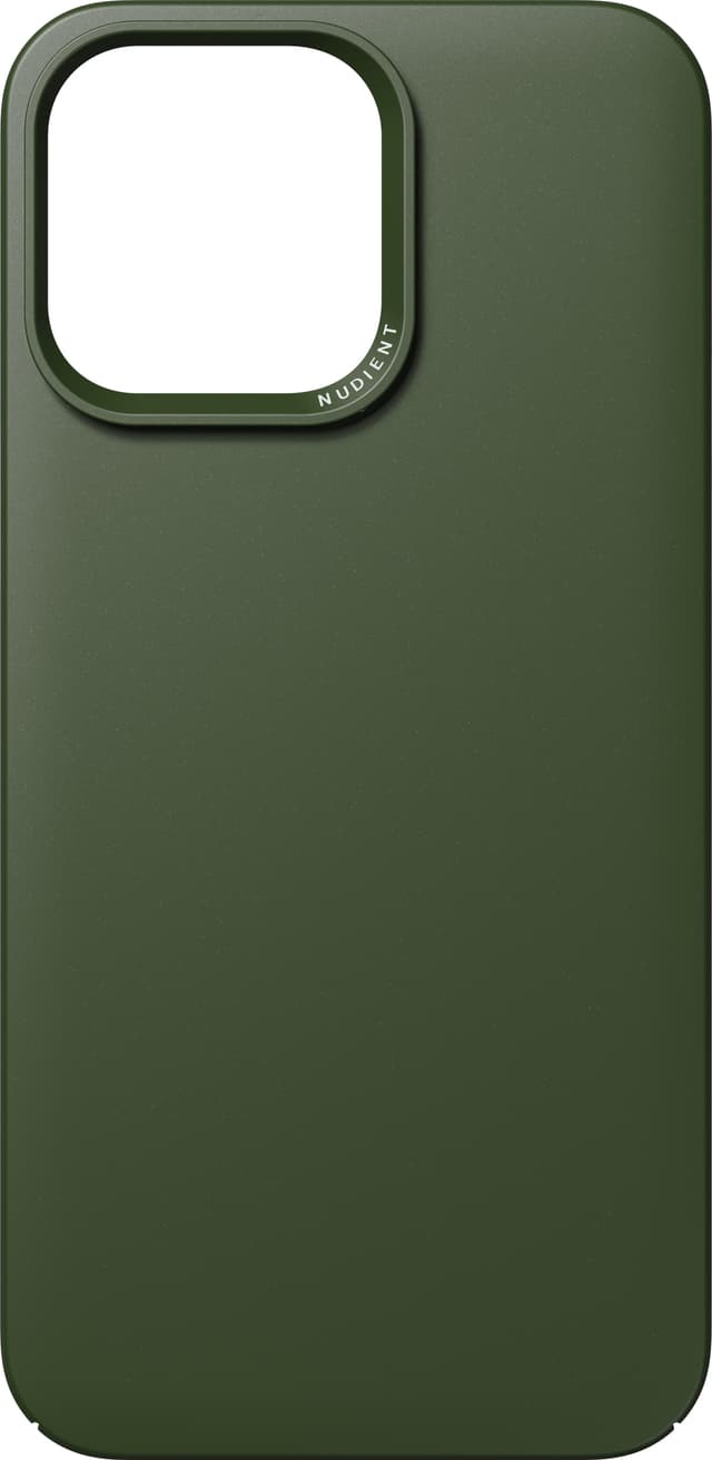 Nudient Thin v3 iPhone 14 Pro Max skal (grönt)